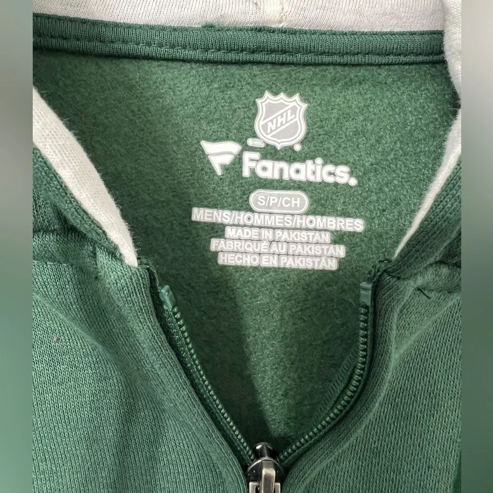 Fanatics Minnesota Wild Hockey Zip-Up Hoodie - Picture 3 of 8